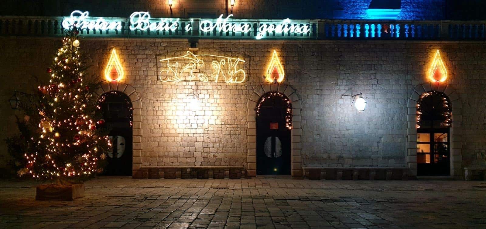 Christmas on the island Hvar