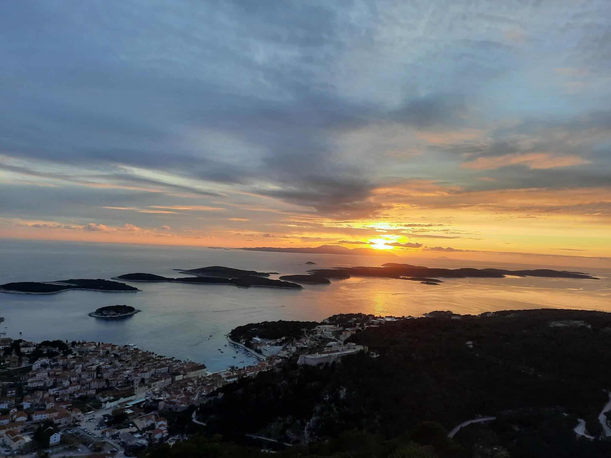 Island life in winter