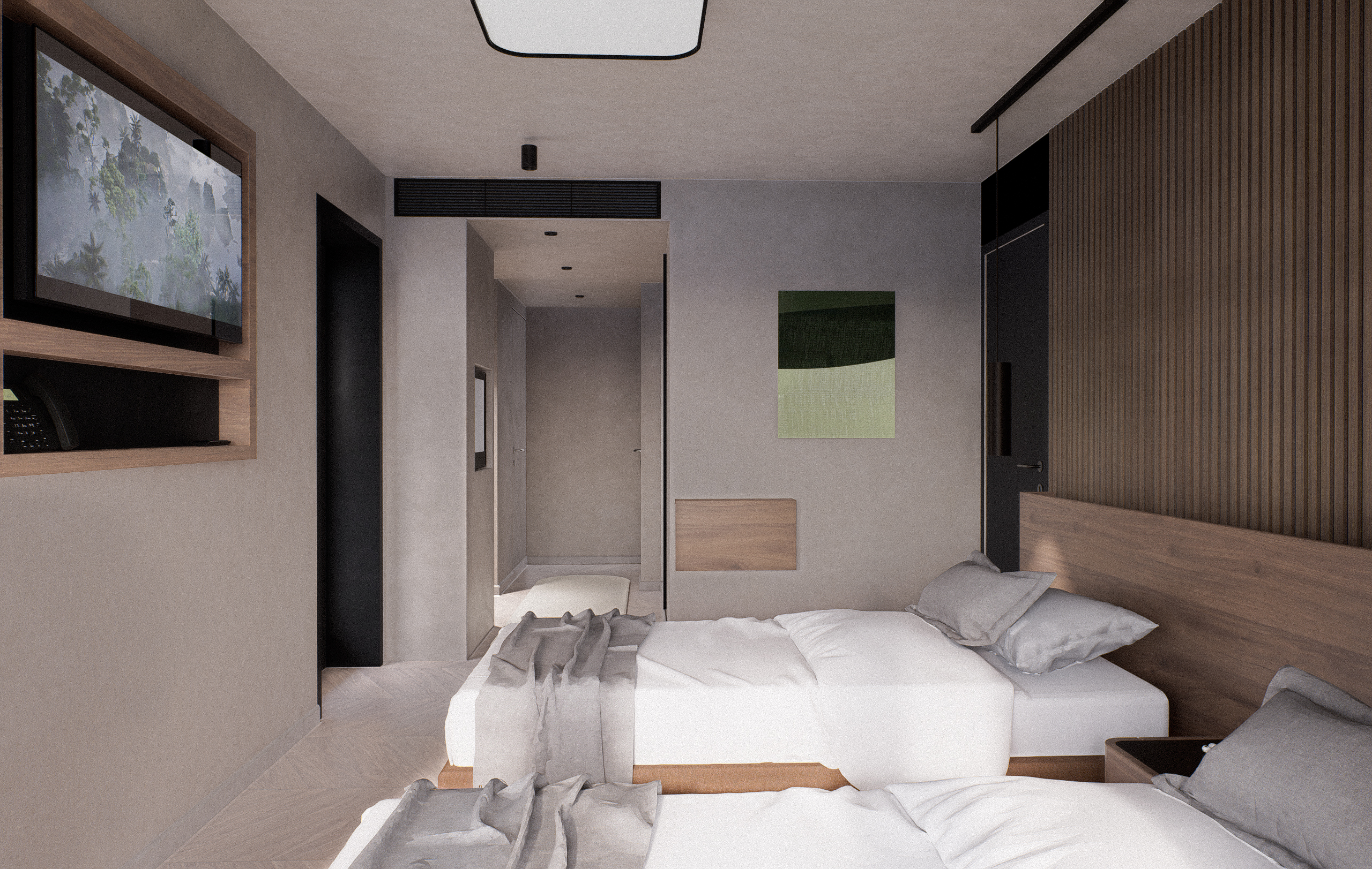 Deluxe Double/Twin Room with Balcony and Sea View